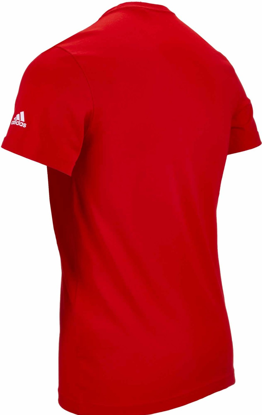 Soccer Apparel * | Adidas World Cup Emblem Tee Youth Red Soccer Shirts