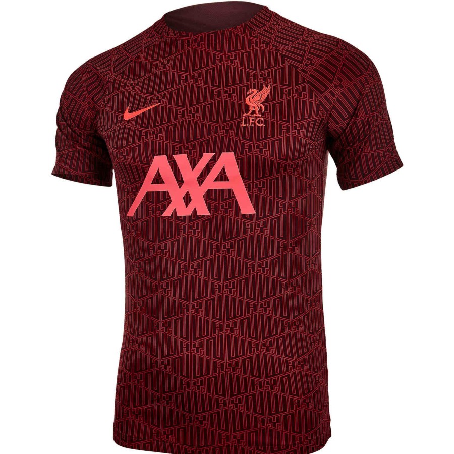 Soccer Apparel * | Nike Liverpool Pre-Match Top 2022/23 Soccer Shirts