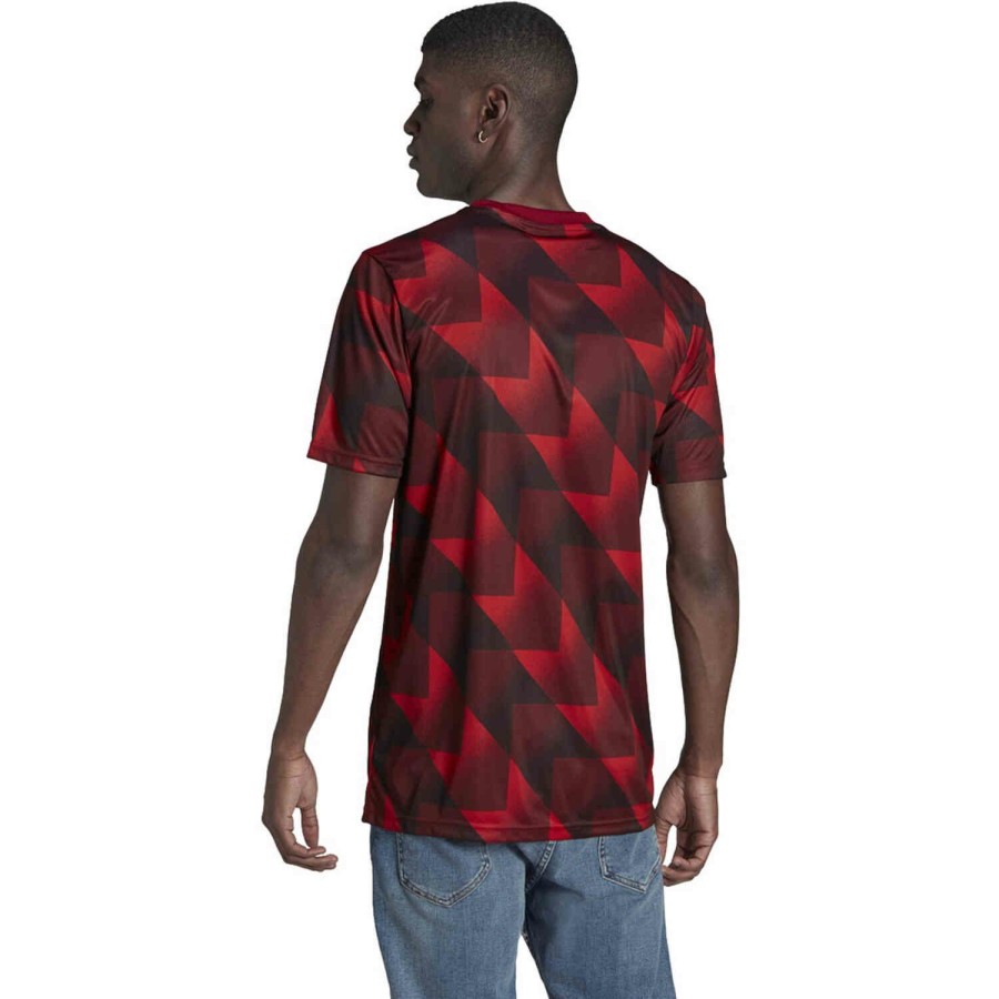 Soccer Apparel * | Adidas Bayern Munich Pre-Match Top Fcb True Red/Burgundy/Black Soccer Shirts