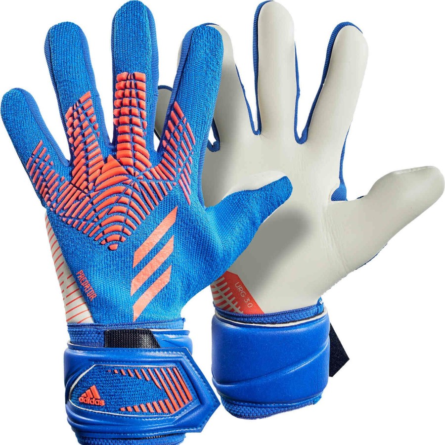 Soccer Equipment * | Adidas Predator League Goalkeeper Gloves Sapphire Edge Soccer Equipment