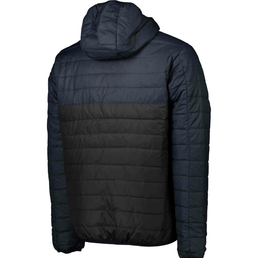 Soccer Apparel * | Chelsea Padded Jacket Navy/Black Jackets & Sweatshirts