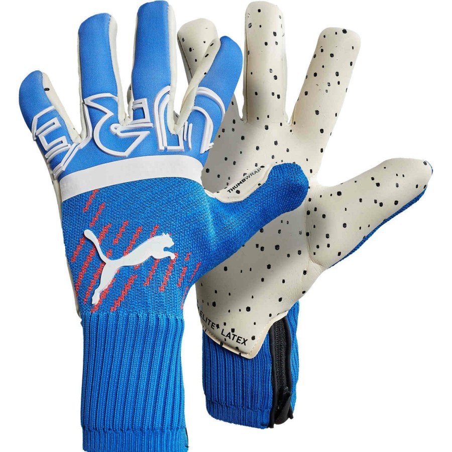 Soccer Equipment * | Puma Future Z Grip 1 Hybrid Cut Goalkeeper Gloves Faster Forward Soccer Equipment