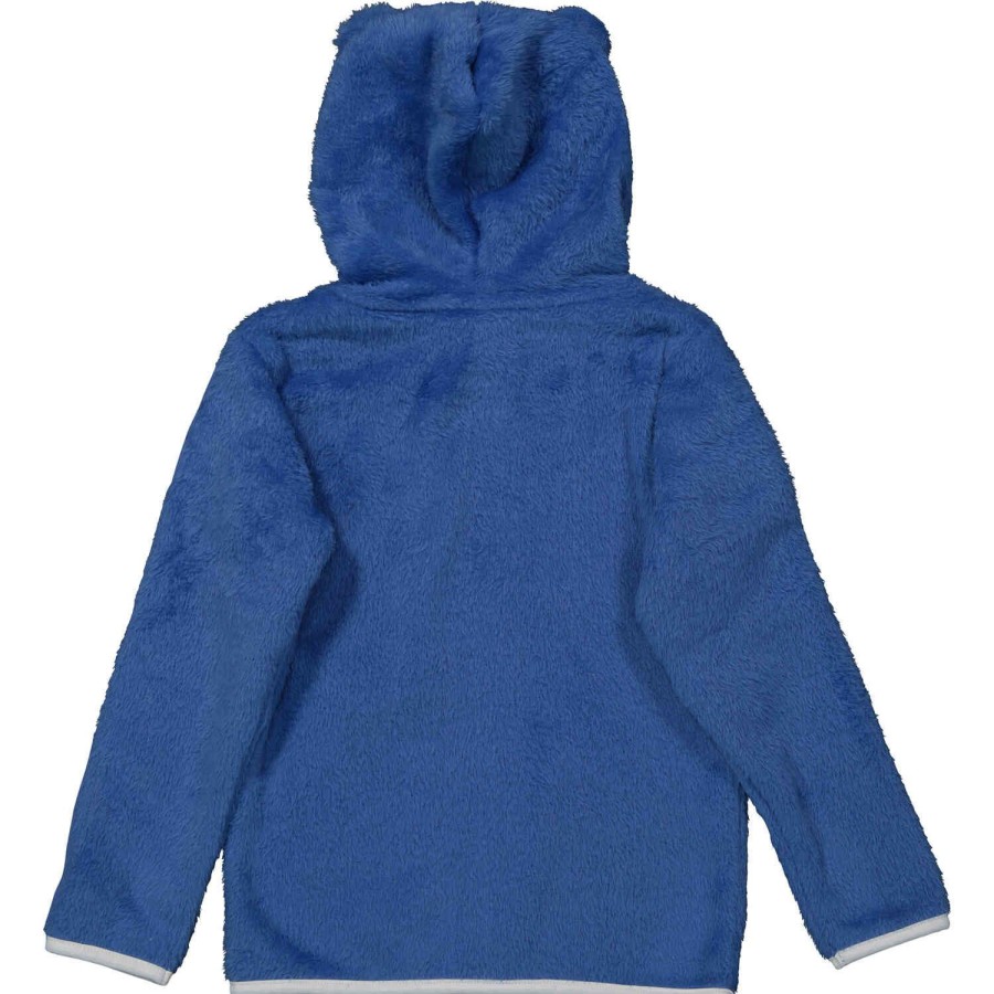 Soccer Apparel * | Kids Chelsea Full-Zip Teddy Hoodie Royal Jackets & Sweatshirts