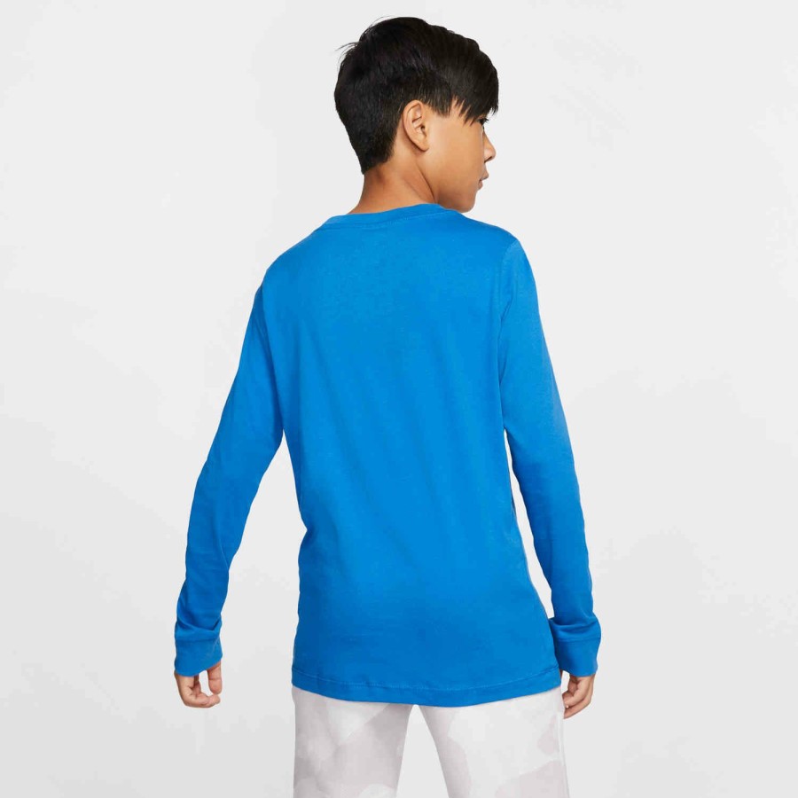 Soccer Apparel * | Kids Nike Babyteeth L/S Tee Battle Blue Soccer Shirts