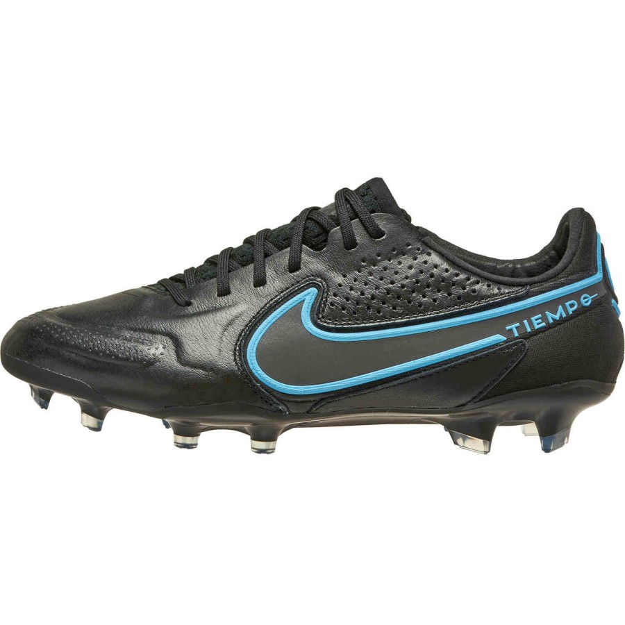 Soccer Shoes * | Nike Tiempo Legend 9 Elite Fg Black Pack Soccer Shoes