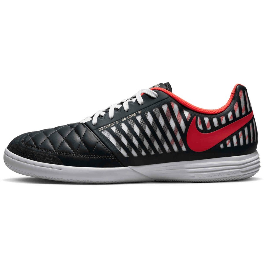 Soccer Shoes * | Nike Lunargato Ii Ic Anthracite & Infrared 23 With White With Team Gold Soccer Shoes