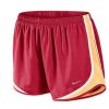 Soccer Apparel * | Nike Womens Tempo Short Hyper Red/White Soccer Shorts