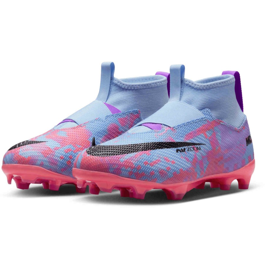 Soccer Shoes * | Kids Nike Zoom Dream Speed Mercurial Superfly 9 Pro Fg Geode Teal & Barely Volt With Fuchsia Dream Soccer Shoes