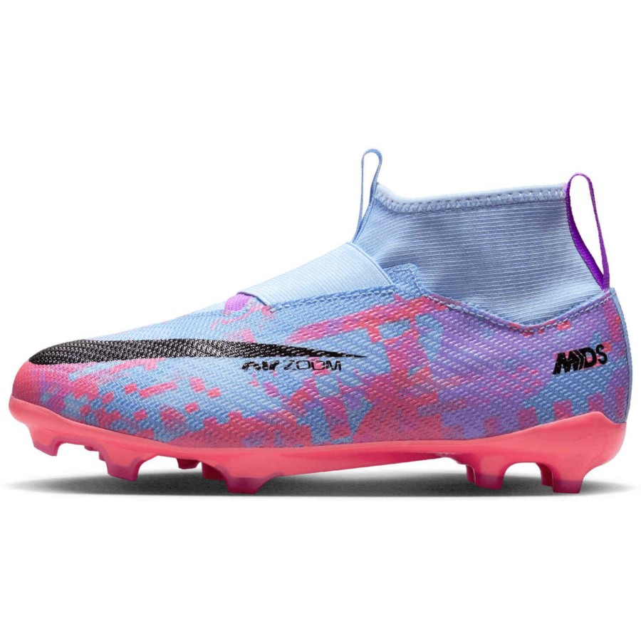 Soccer Shoes * | Kids Nike Zoom Dream Speed Mercurial Superfly 9 Pro Fg Geode Teal & Barely Volt With Fuchsia Dream Soccer Shoes