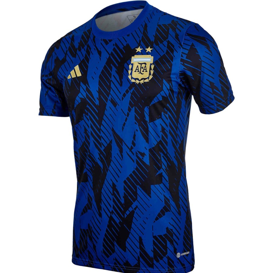 Soccer Apparel * | Adidas Argentina Lifestyle Pre-Match Top 2022 Soccer Shirts