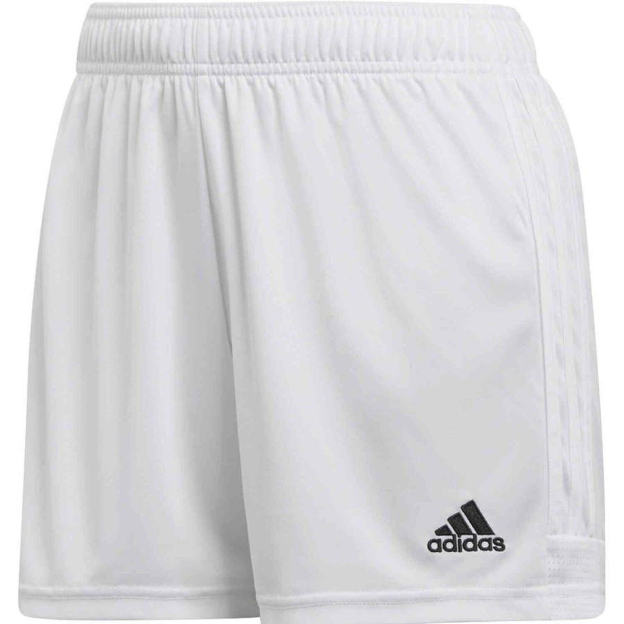 Soccer Apparel * | Womens Adidas Tastigo 19 Shorts White Soccer Shorts