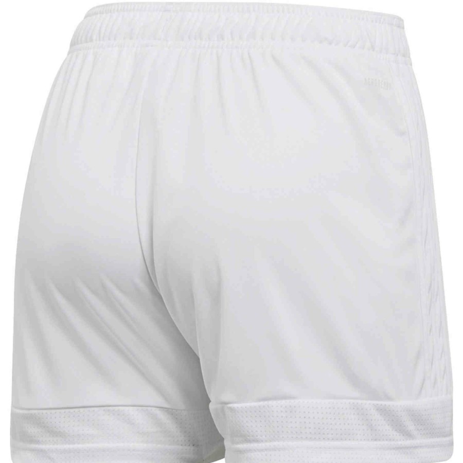 Soccer Apparel * | Womens Adidas Tastigo 19 Shorts White Soccer Shorts