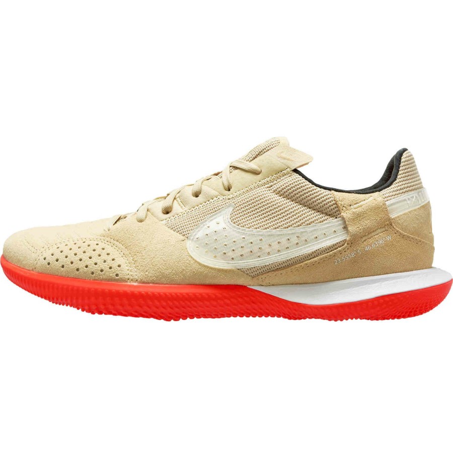 Soccer Shoes * | Nike Sao Paulo Streetgato Team Gold & White With Infrared 23 Soccer Shoes