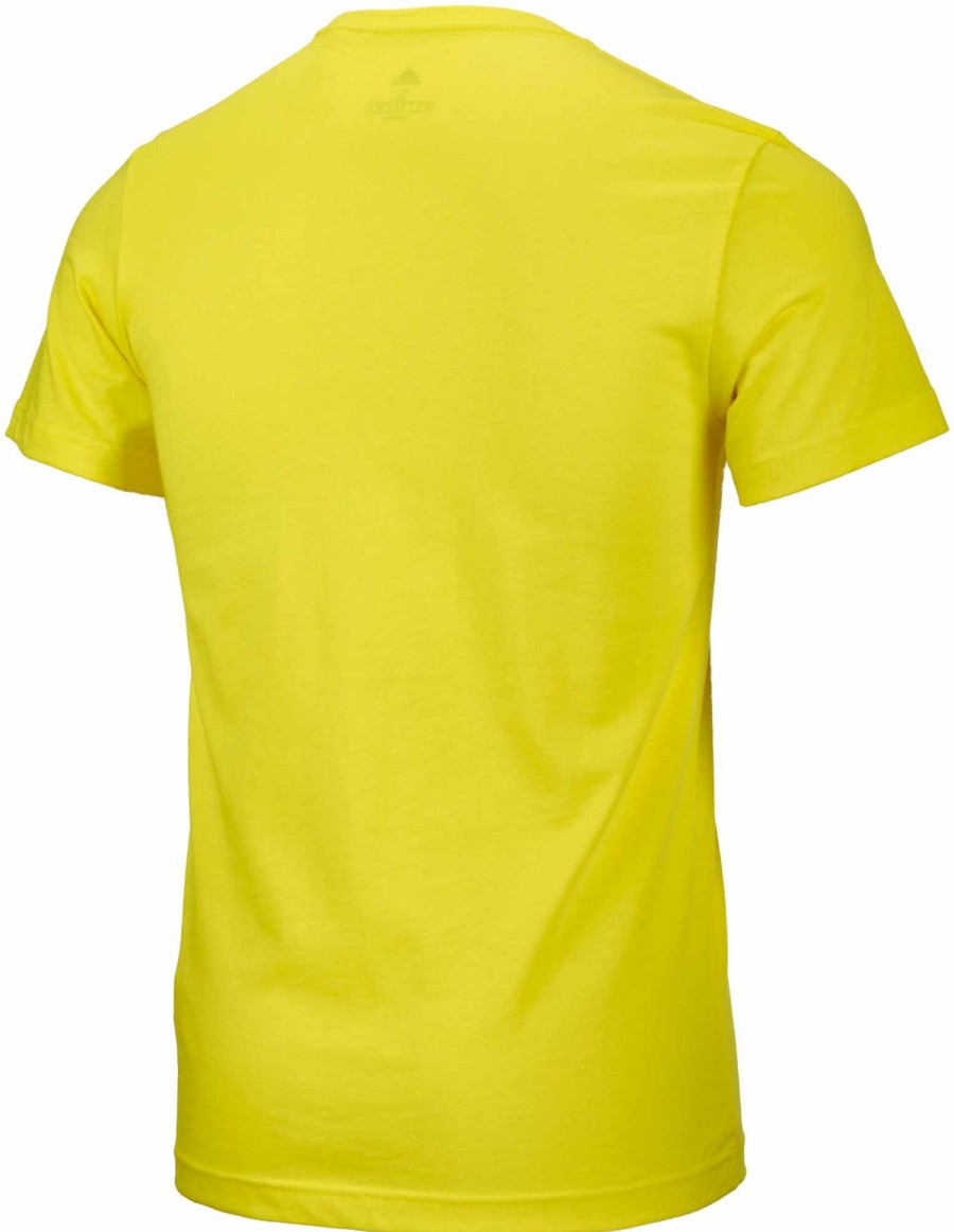 Soccer Apparel * | Adidas Colombia Tee Bright Yellow Soccer Shirts