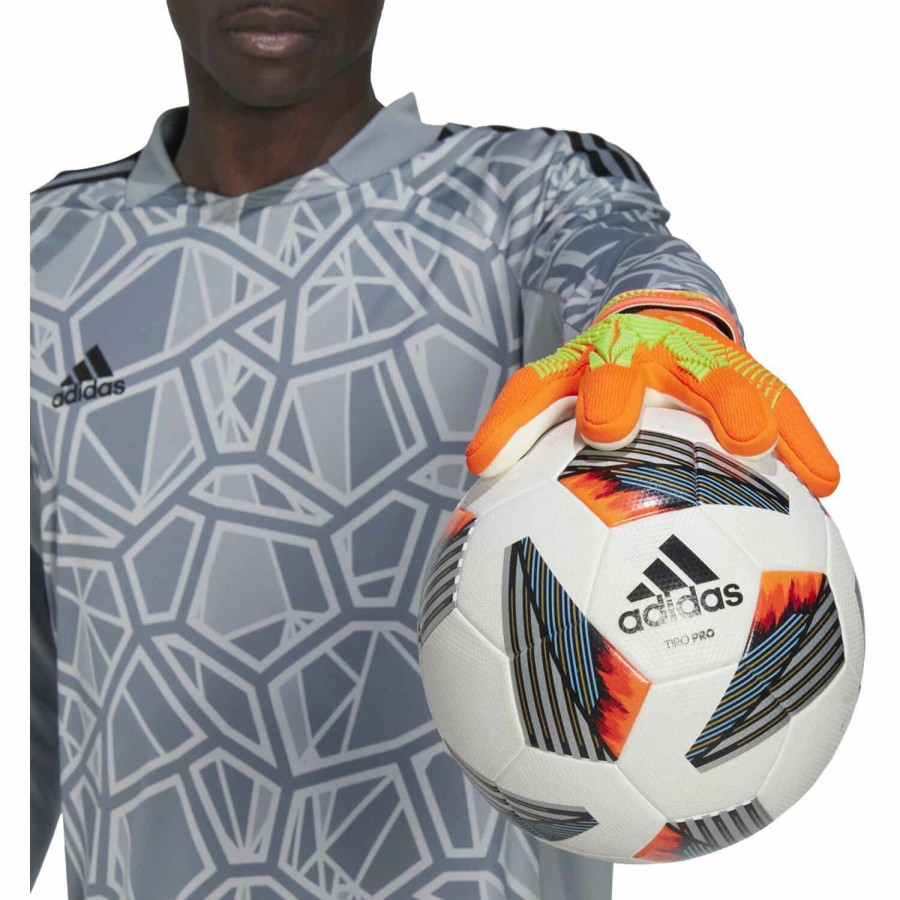 Soccer Equipment * | Adidas Predator League Goalkeeper Gloves Game Data Pack Soccer Equipment