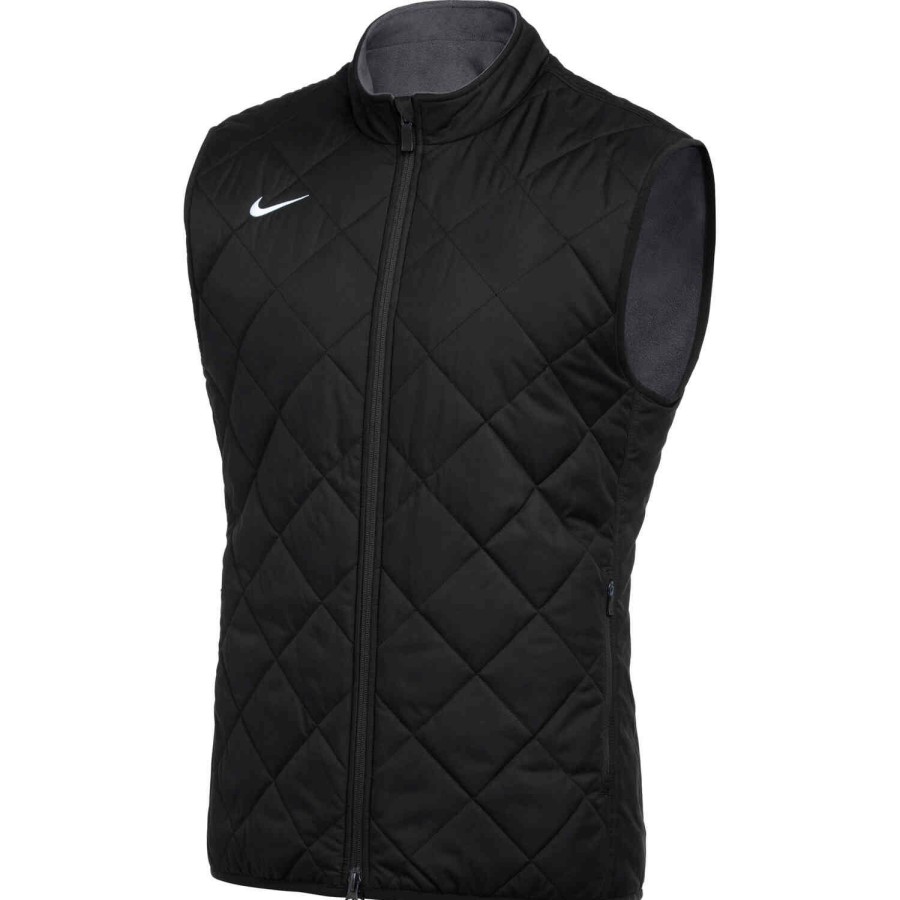 Soccer Apparel * | Nike Strike Vest Black/White Jackets & Sweatshirts