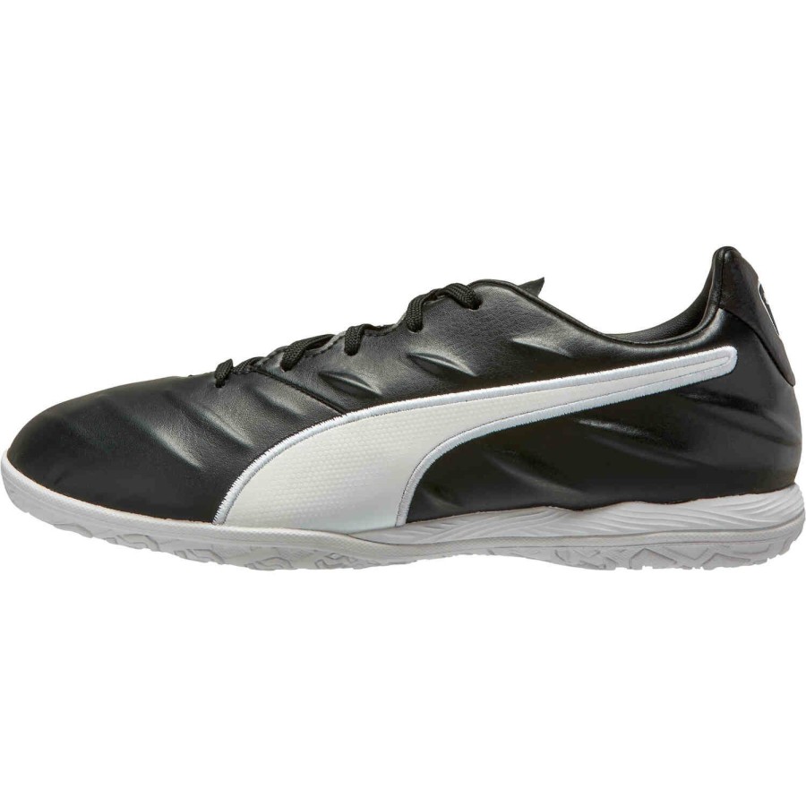 Soccer Shoes * | Puma King Pro 21 It Black & White Soccer Shoes