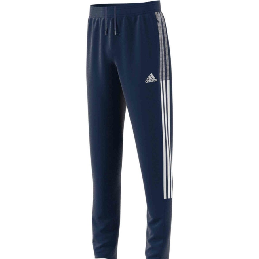 Soccer Apparel * | Kids Adidas Tiro 21 Training Pants Navy Blue Soccer Pants