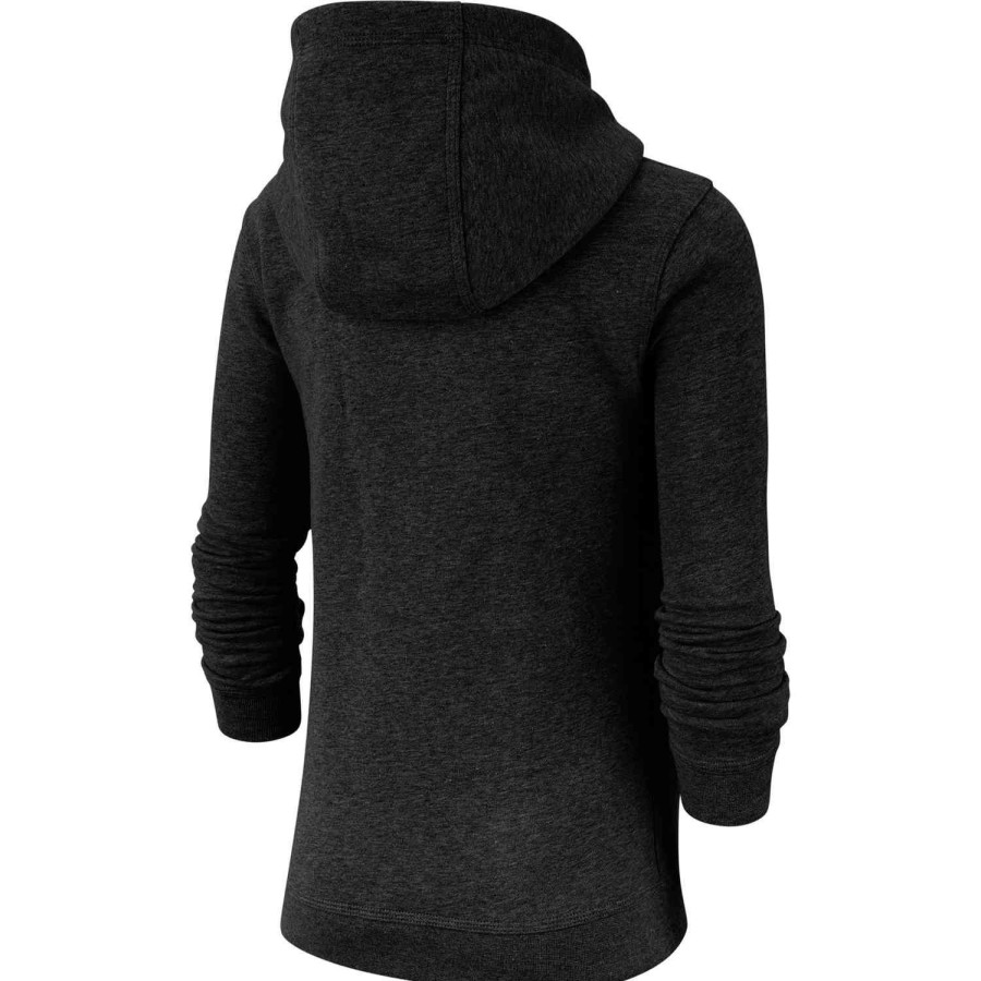 Soccer Apparel * | Kids Nike Sportswear Pullover Hoodie Black Jackets & Sweatshirts