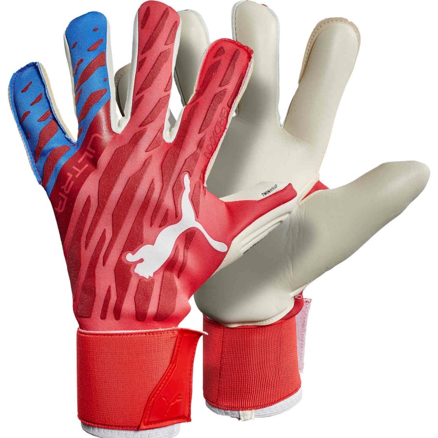 Soccer Equipment * | Puma Ultra Grip 1 Hybrid Pro Goalkeeper Gloves Faster Forward Soccer Equipment