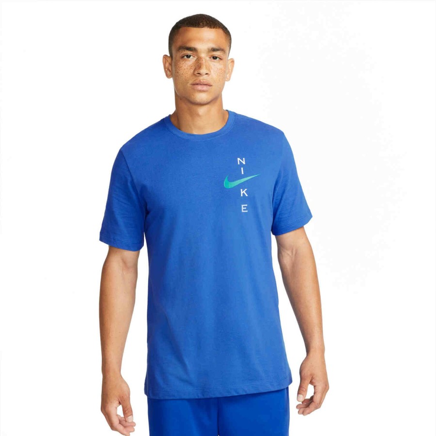 Soccer Apparel * | Nike Slub Tee Game Royal Soccer Shirts