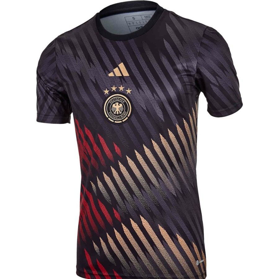 Soccer Apparel * | Adidas Germany Pre-Match Pre-Match Top 2022 Soccer Shirts