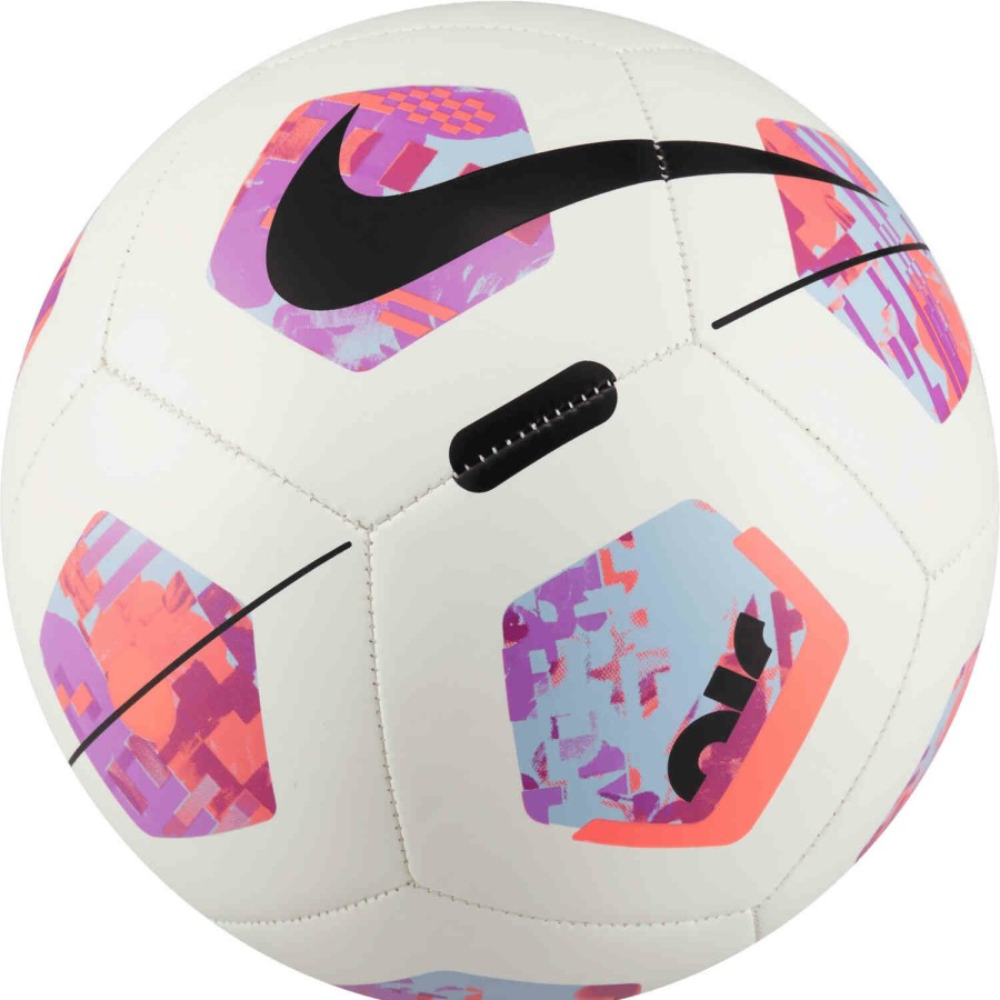 Soccer Equipment * | Nike Mds Mercurial Fade Soccer Ball White & Cobalt Bliss With Black Soccer Equipment