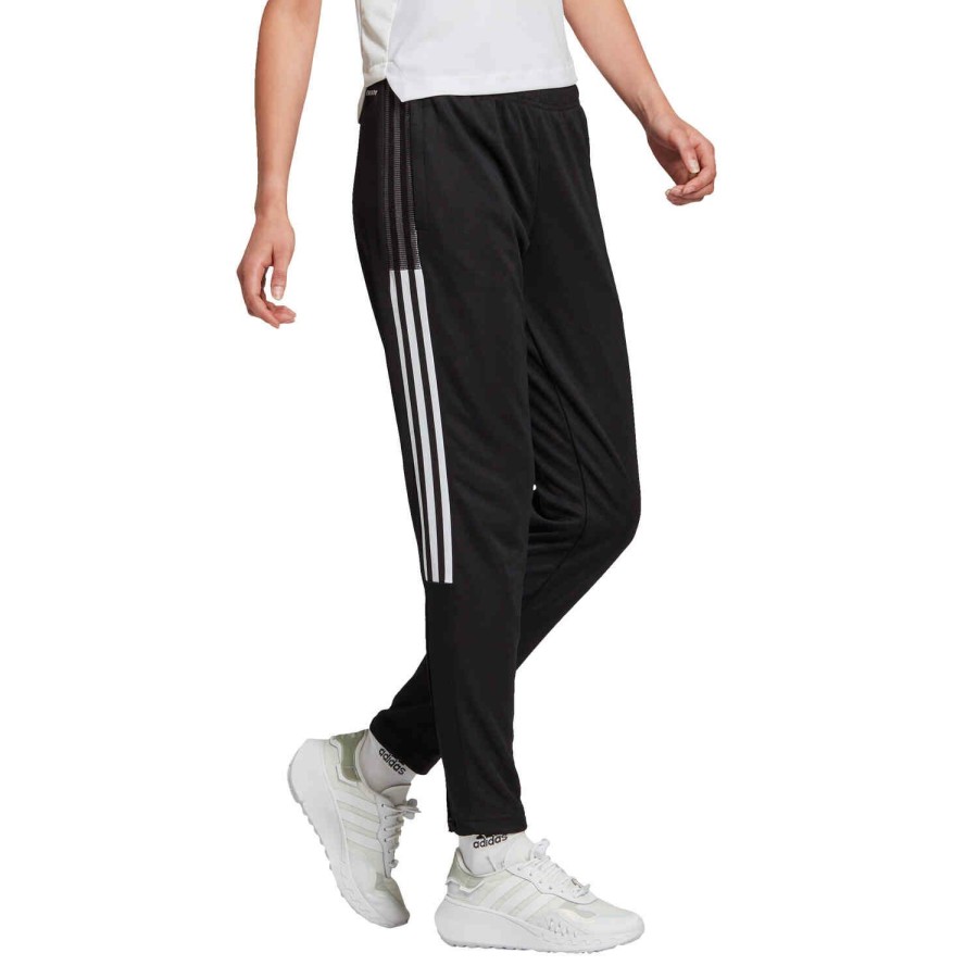 Soccer Apparel * | Womens Adidas Tiro 21 Training Pants Black Soccer Pants