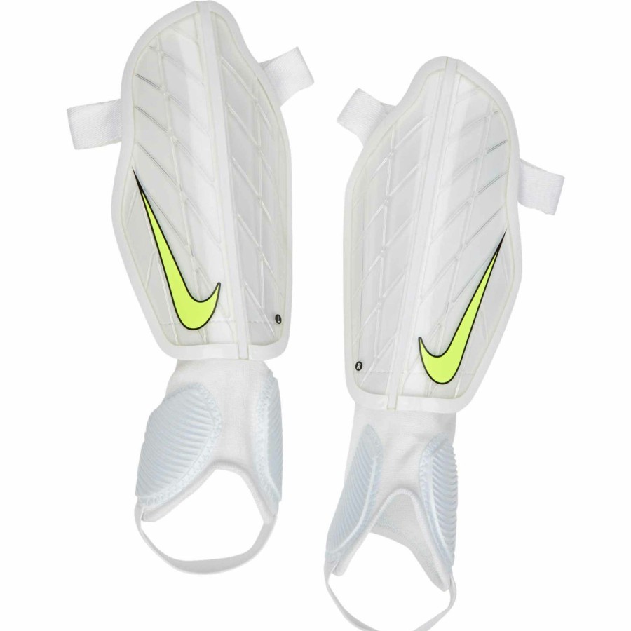 Soccer Equipment * | Nike Attack Stadium Shin Guard White/Black Soccer Equipment