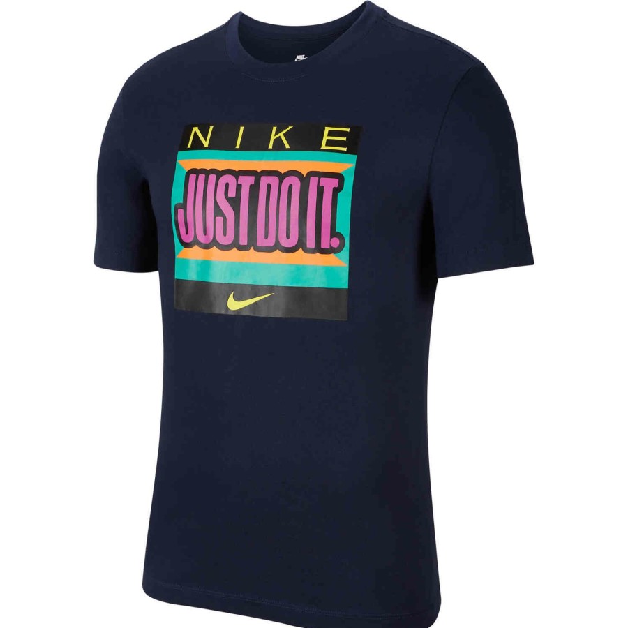 Soccer Apparel * | Nike Dri-Fit Jdi Tee Obsidian Soccer Shirts