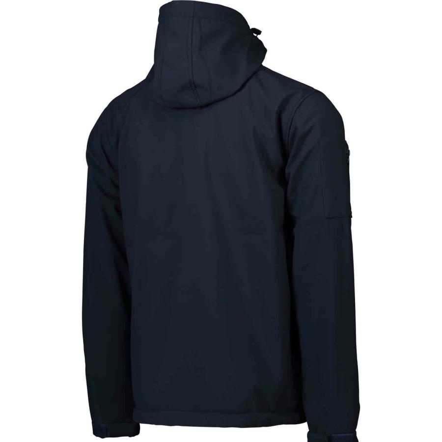 Soccer Apparel * | Chelsea 3-Layer Jacket Navy Jackets & Sweatshirts