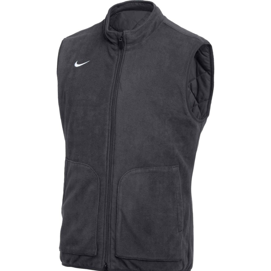 Soccer Apparel * | Nike Strike Vest Anthracite/Black Jackets & Sweatshirts