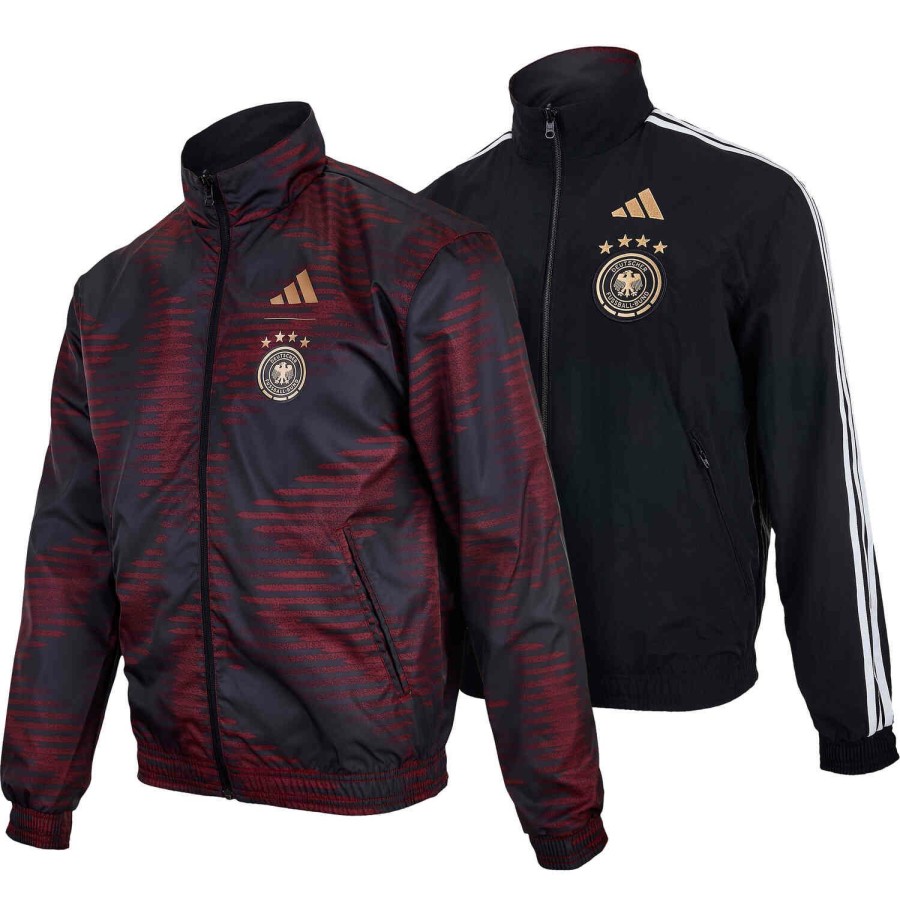 Soccer Apparel * | Adidas Germany Anthem Jacket 2022 Jackets & Sweatshirts