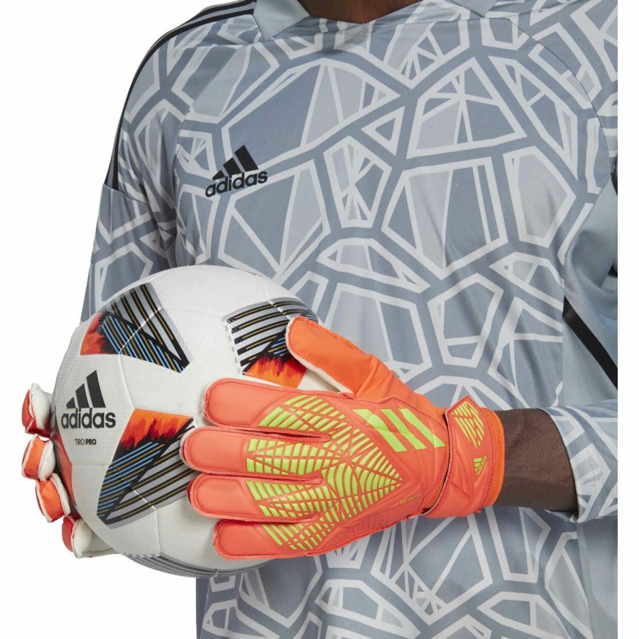 Soccer Equipment * | Adidas Predator Training Goalkeeper Gloves Game Data Pack Soccer Equipment