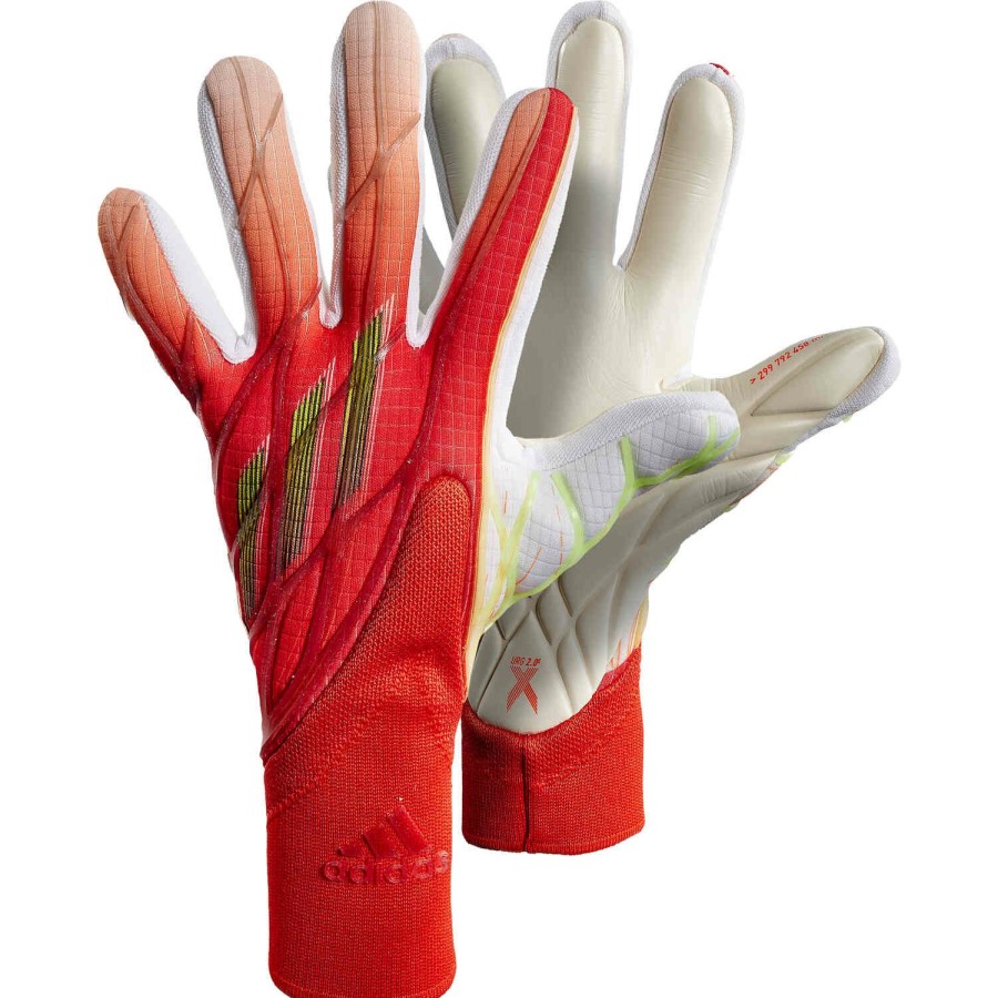 Soccer Equipment * | Adidas X Pro Goalkeeper Gloves Meteorite Soccer Equipment