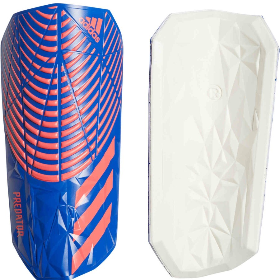 Soccer Equipment * | Adidas Predator Competition Shin Guards Sapphire Edge Soccer Equipment