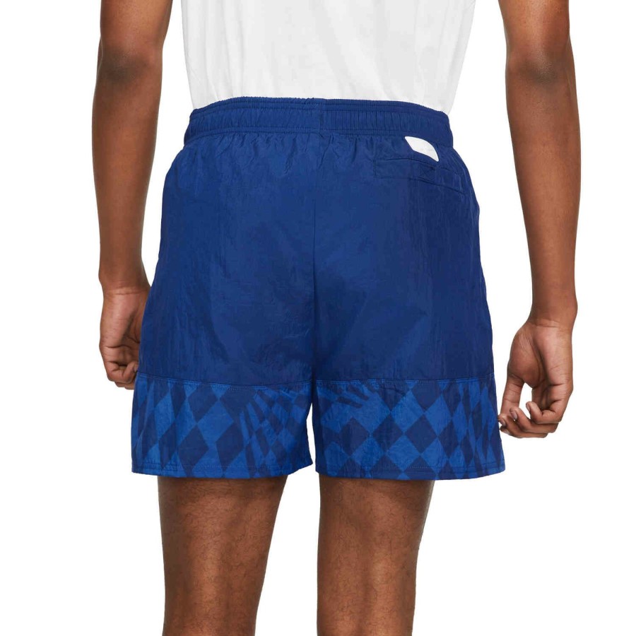 Soccer Apparel * | Nike Chelsea Woven Shorts Blue Void/Blue Void/Opti Yellow Soccer Shorts