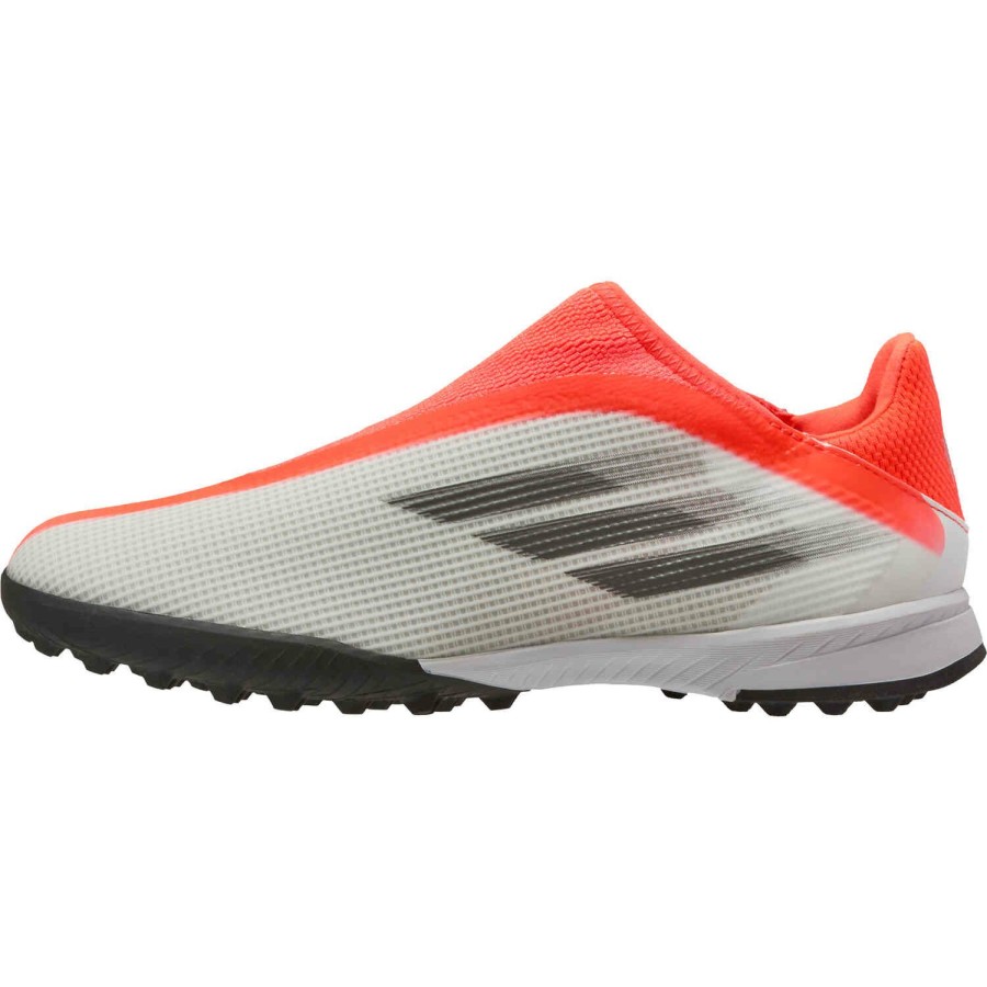 Soccer Shoes * | Kids Adidas Laceless X Speedflow.3 Tf Whitespark Soccer Shoes