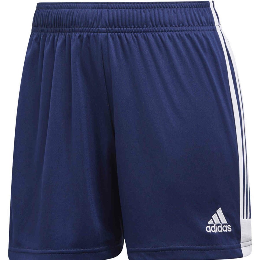 Soccer Apparel * | Womens Adidas Tastigo 19 Shorts Dark Blue Soccer Shorts