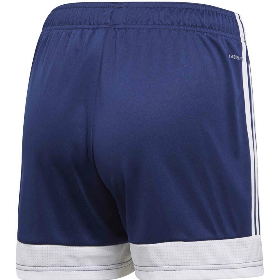 Soccer Apparel * | Womens Adidas Tastigo 19 Shorts Dark Blue Soccer Shorts