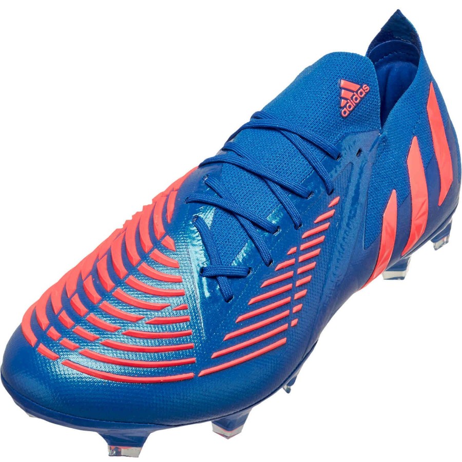 Soccer Shoes * | Adidas Low Cut Predator Edge.1 Fg Sapphire Edge Soccer Shoes