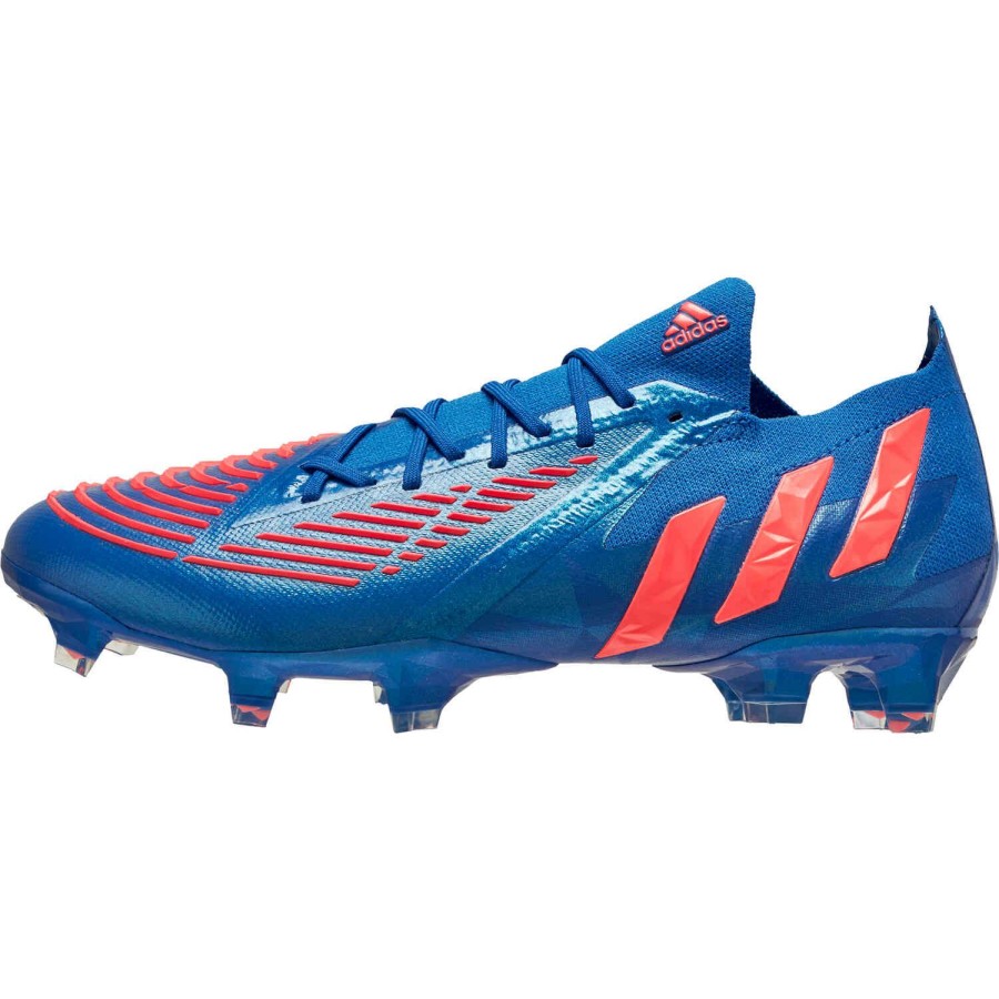 Soccer Shoes * | Adidas Low Cut Predator Edge.1 Fg Sapphire Edge Soccer Shoes