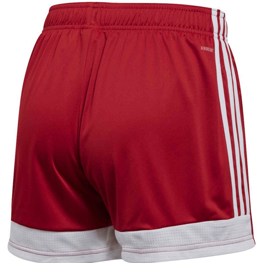 Soccer Apparel * | Womens Adidas Tastigo 19 Shorts Power Red Soccer Shorts