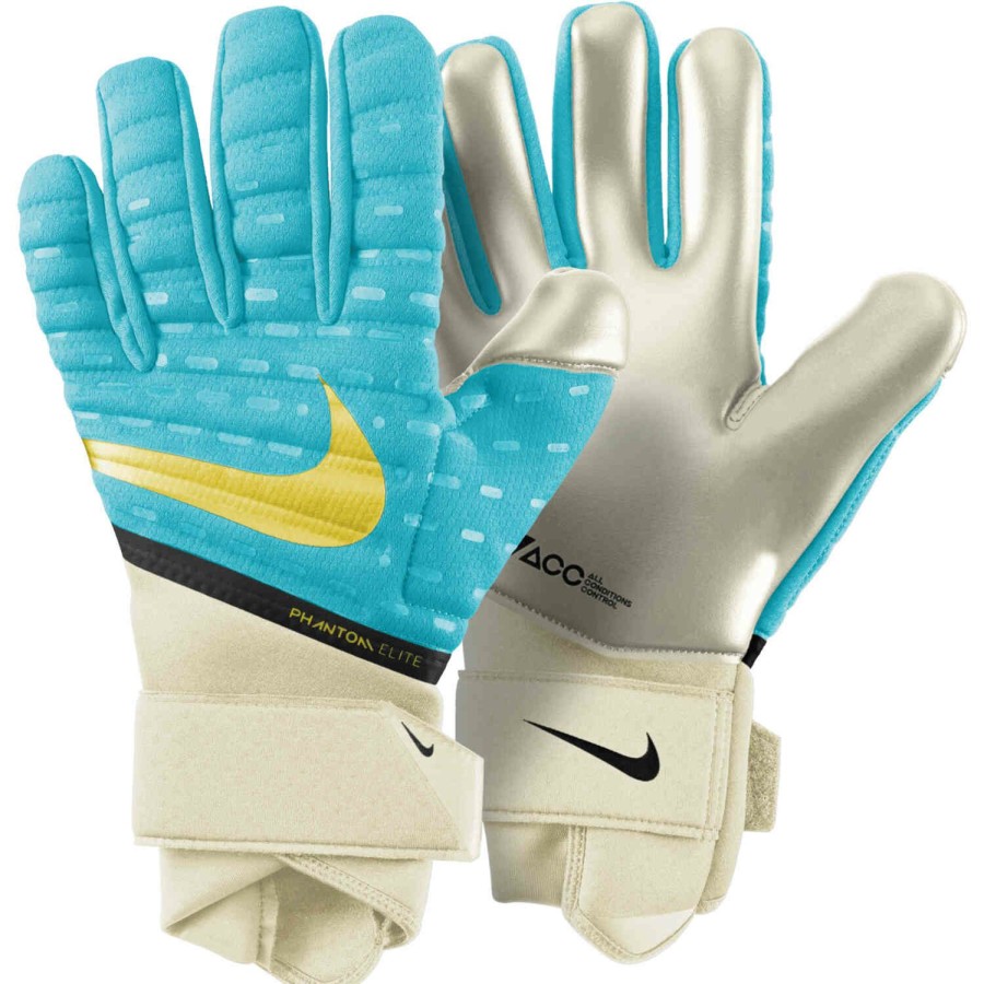 Soccer Equipment * | Nike Phantom Elite Goalkeeper Gloves Lucent Pack Soccer Equipment