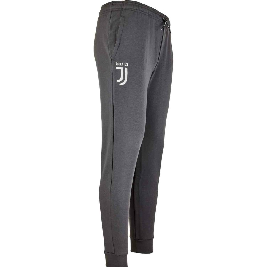 Soccer Apparel * | Kids Adidas Juventus Sweatpants Dark Grey Heather Soccer Pants