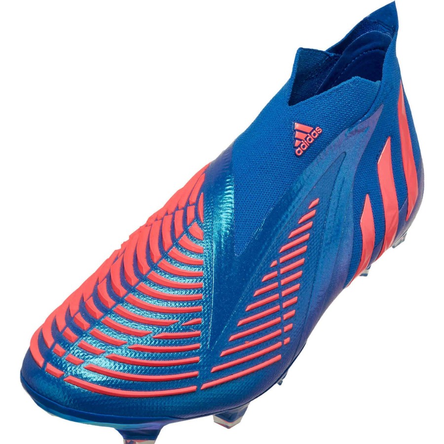 Soccer Shoes * | Adidas Predator Edge+ Fg Sapphire Edge Soccer Shoes