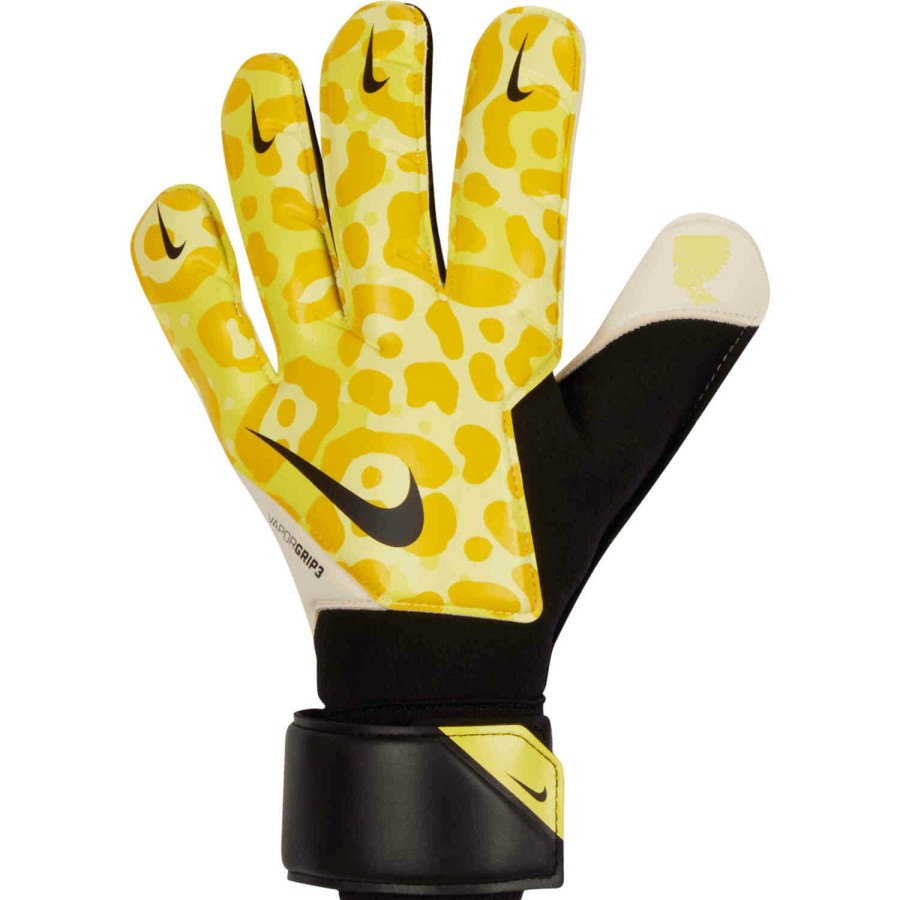 Soccer Equipment * | Nike Acbf1 Vapor Grip3 Goalkeeper Gloves Dynamic Yellow & Black Soccer Equipment